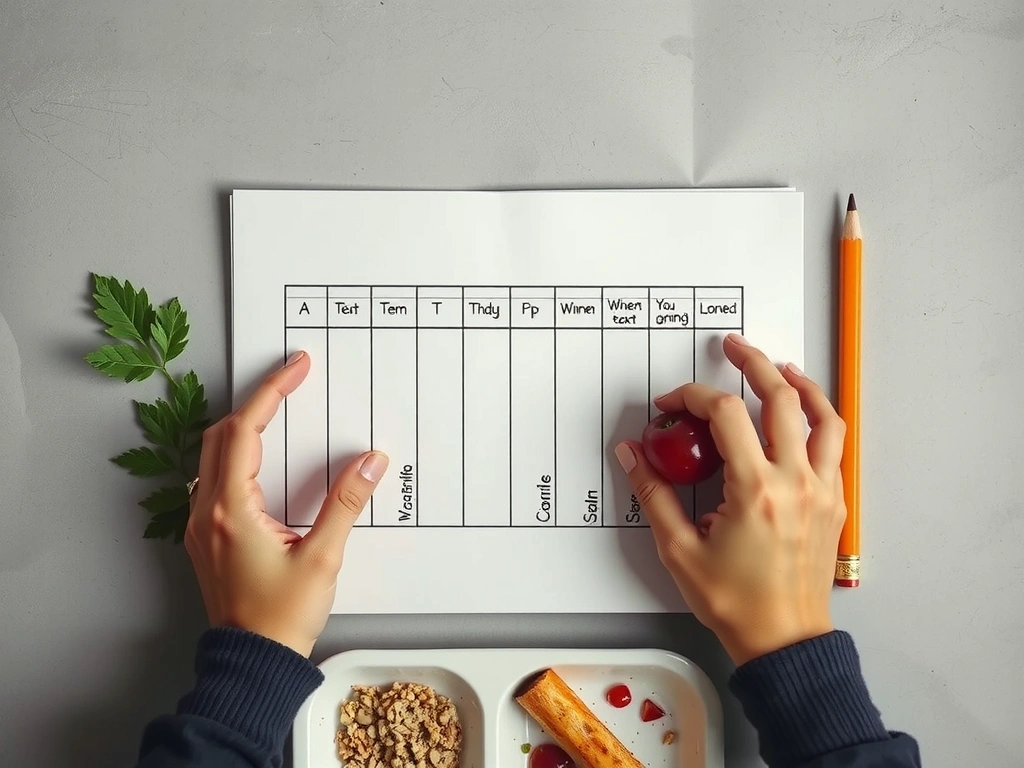 Struktura analýzy jídelníčku